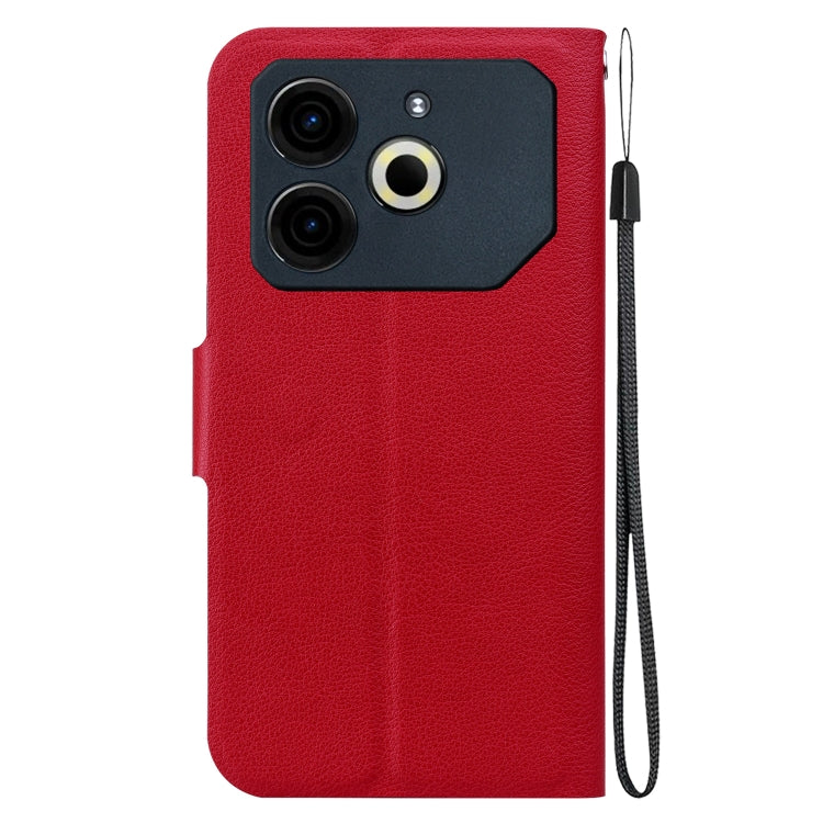 For Tecno Pova 6 Neo Ultra-thin Voltage Magnetic Buckle Leather Phone Case