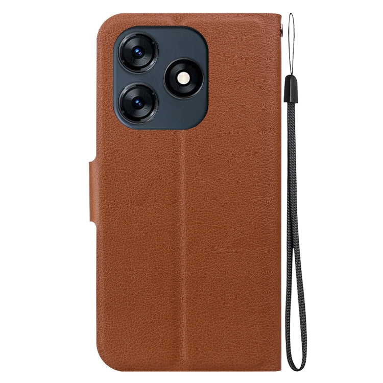 For Tecno Spark 10 4G / Spark 10C Ultra-thin Voltage Magnetic Buckle Leather Phone Case