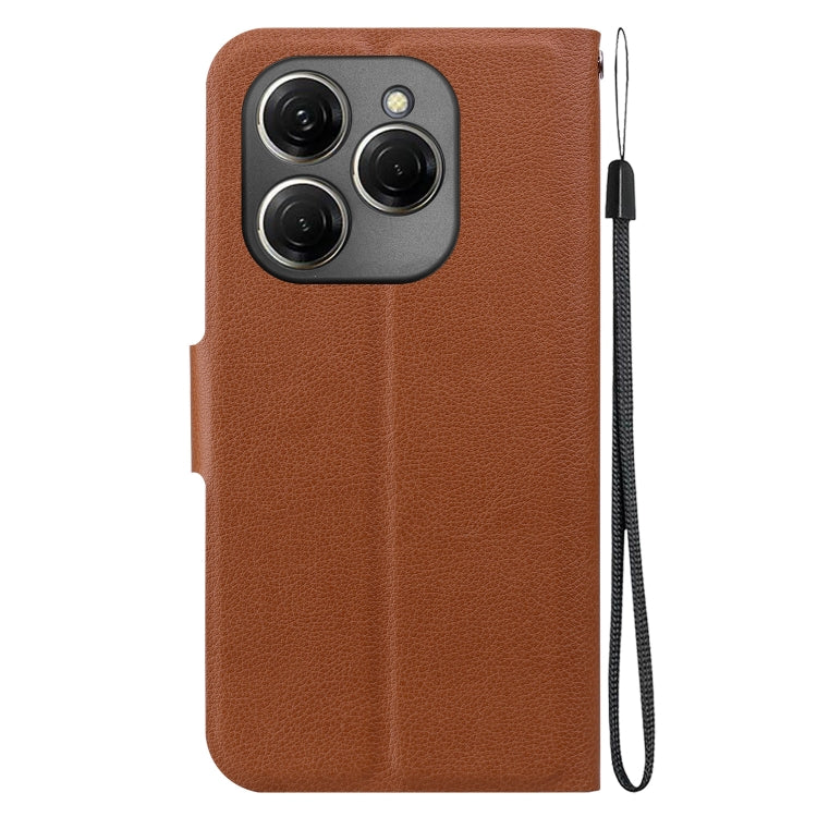 For Tecno Spark 20 Pro Ultra-thin Voltage Magnetic Buckle Leather Phone Case