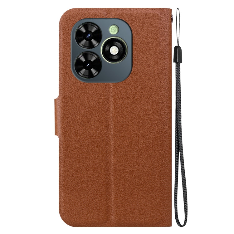For Tecno Spark Go 2024 / Spark 20 Ultra-thin Voltage Magnetic Buckle Leather Phone Case