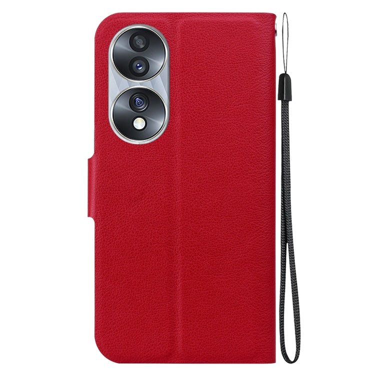 For Honor 70 Ultra-thin Voltage Magnetic Buckle Leather Phone Case