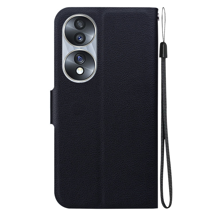 For Honor 70 Ultra-thin Voltage Magnetic Buckle Leather Phone Case