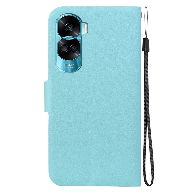 For Honor 90 Lite Ultra-thin Voltage Magnetic Buckle Leather Phone Case