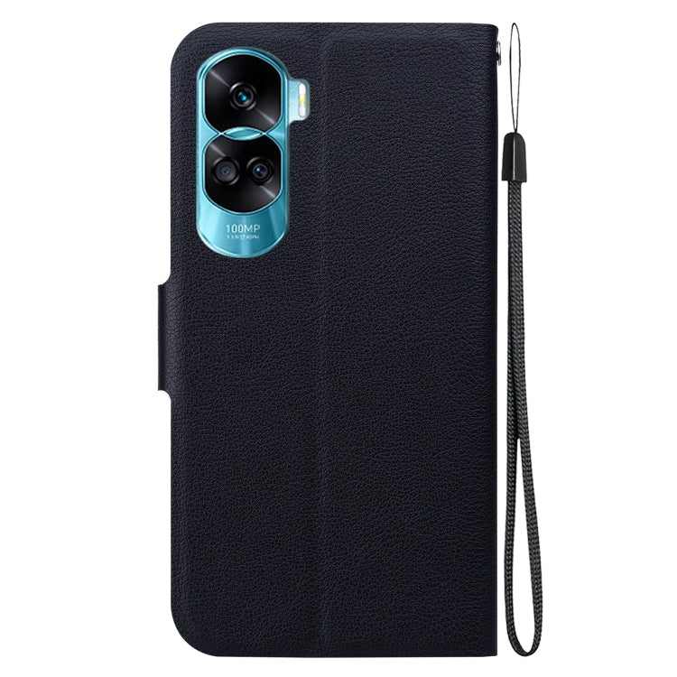 For Honor 90 Lite Ultra-thin Voltage Magnetic Buckle Leather Phone Case
