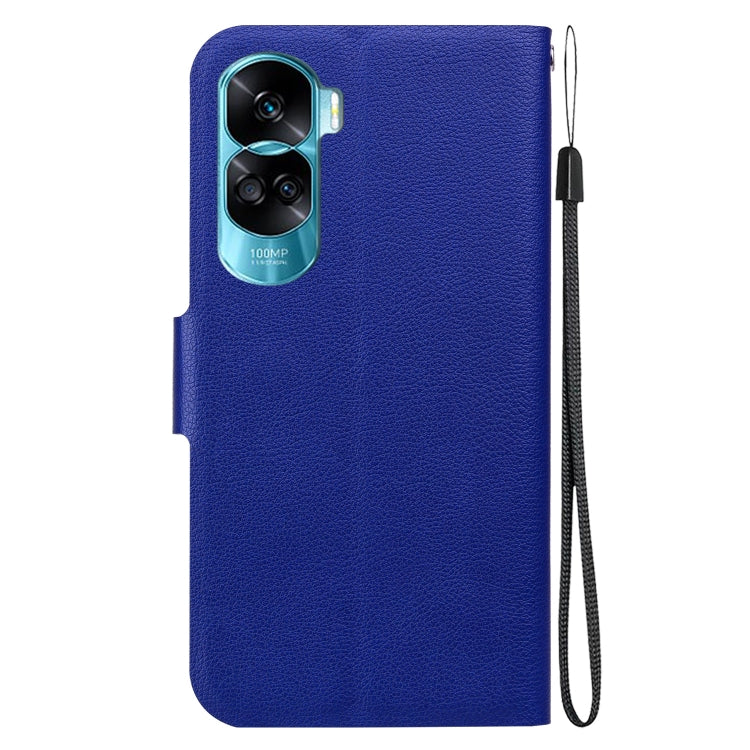 For Honor 90 Lite Ultra-thin Voltage Magnetic Buckle Leather Phone Case