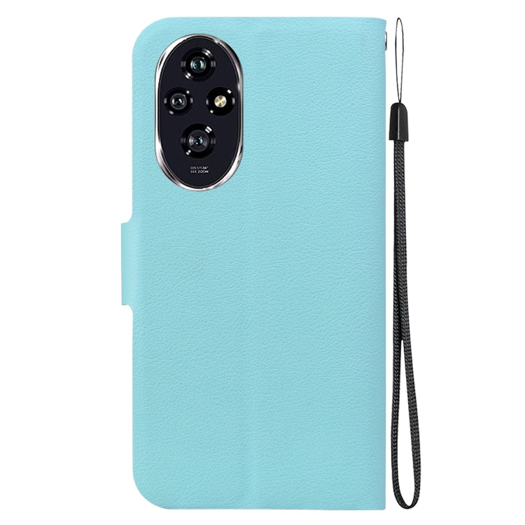 For Honor 200 Ultra-thin Voltage Magnetic Buckle Leather Phone Case