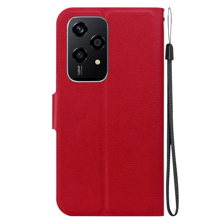 For Honor 200 Lite Global Ultra-thin Voltage Magnetic Buckle Leather Phone Case