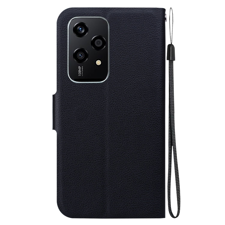 For Honor 200 Lite Global Ultra-thin Voltage Magnetic Buckle Leather Phone Case