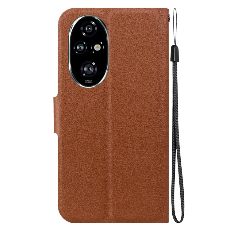 For Honor 200 Pro Ultra-thin Voltage Magnetic Buckle Leather Phone Case