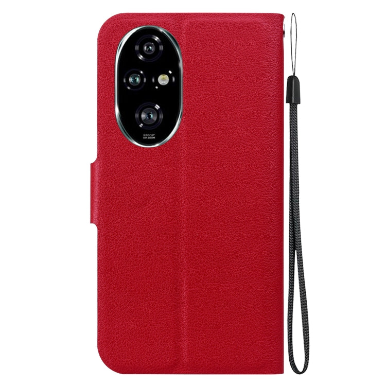 For Honor 200 Pro Ultra-thin Voltage Magnetic Buckle Leather Phone Case