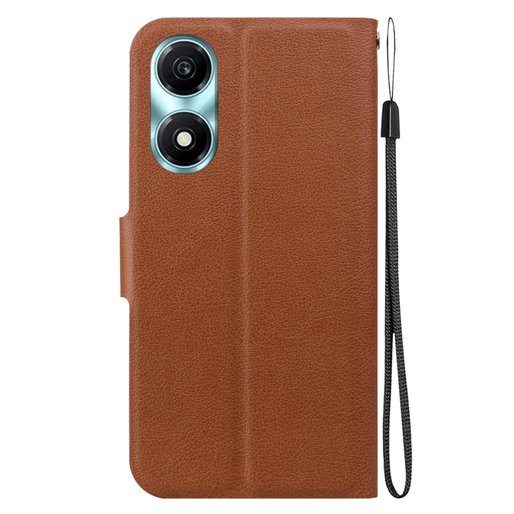 For Honor X5 Plus / Play 40C Ultra-thin Voltage Magnetic Buckle Leather Phone Case