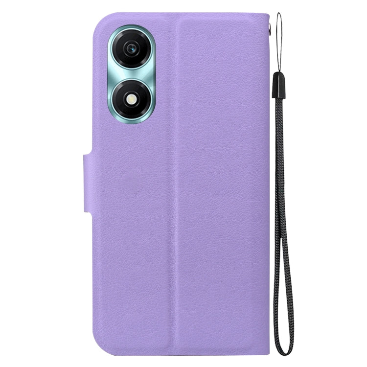For Honor X5 Plus / Play 40C Ultra-thin Voltage Magnetic Buckle Leather Phone Case