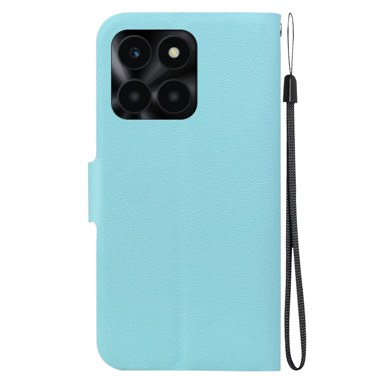 For Honor X6a Ultra-thin Voltage Magnetic Buckle Leather Phone Case