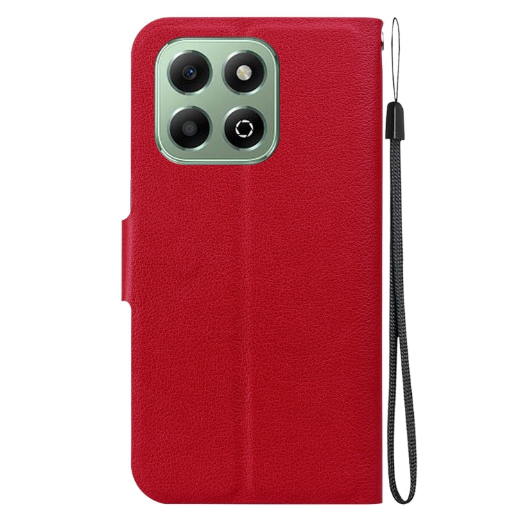 For Honor X6b Ultra-thin Voltage Magnetic Buckle Leather Phone Case