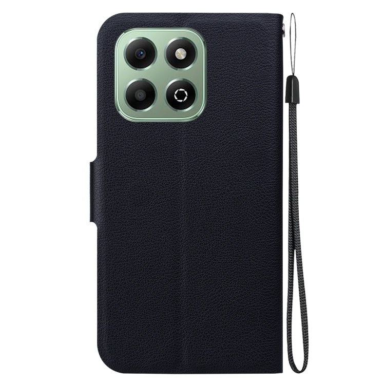 For Honor X6b Ultra-thin Voltage Magnetic Buckle Leather Phone Case