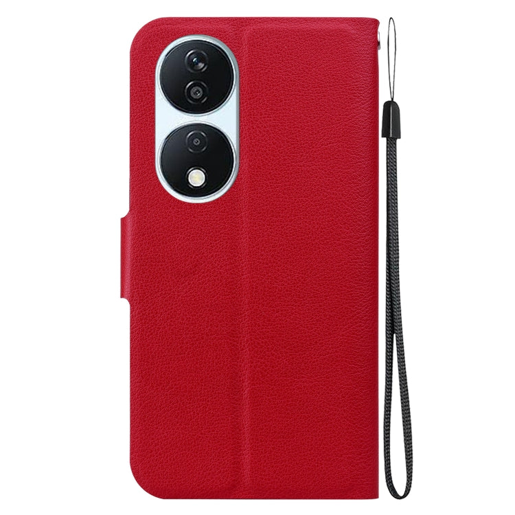 For Honor X7b / Play 50 Plus Ultra-thin Voltage Magnetic Buckle Leather Phone Case