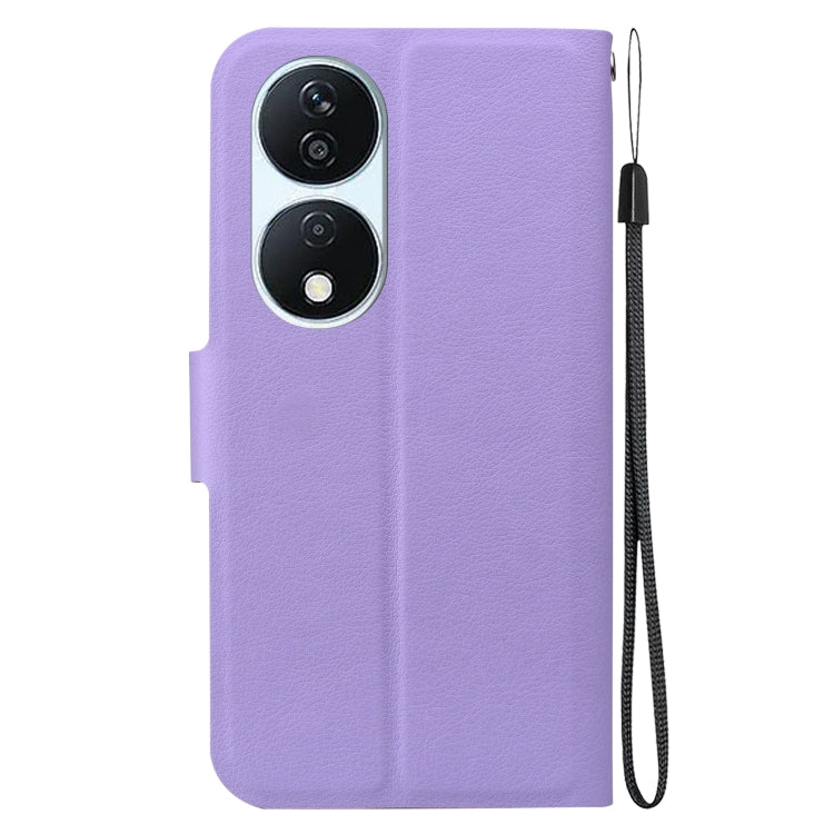 For Honor X7b / Play 50 Plus Ultra-thin Voltage Magnetic Buckle Leather Phone Case