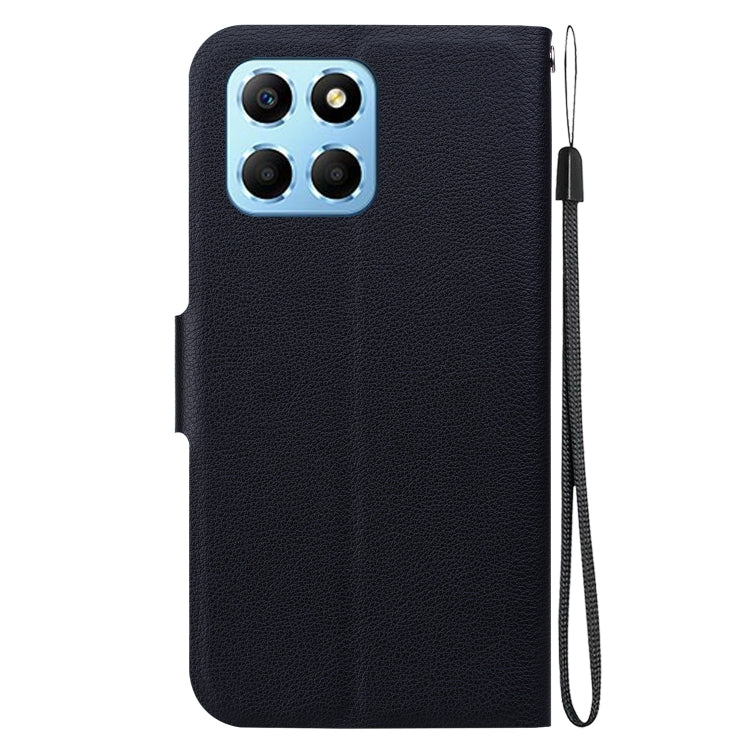 For Honor X8 5G Ultra-thin Voltage Magnetic Buckle Leather Phone Case