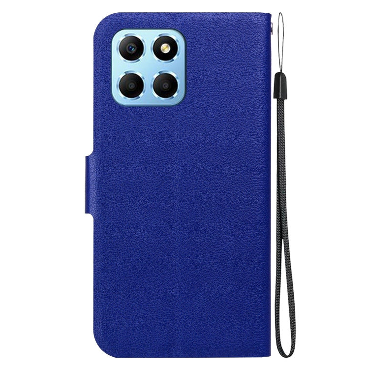 For Honor X8 5G Ultra-thin Voltage Magnetic Buckle Leather Phone Case