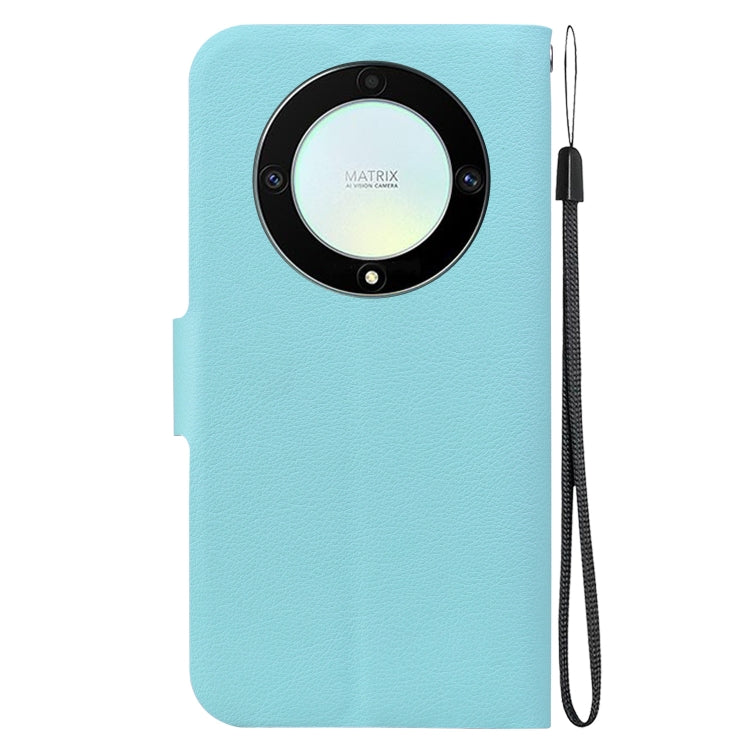 For Honor X9a Ultra-thin Voltage Magnetic Buckle Leather Phone Case