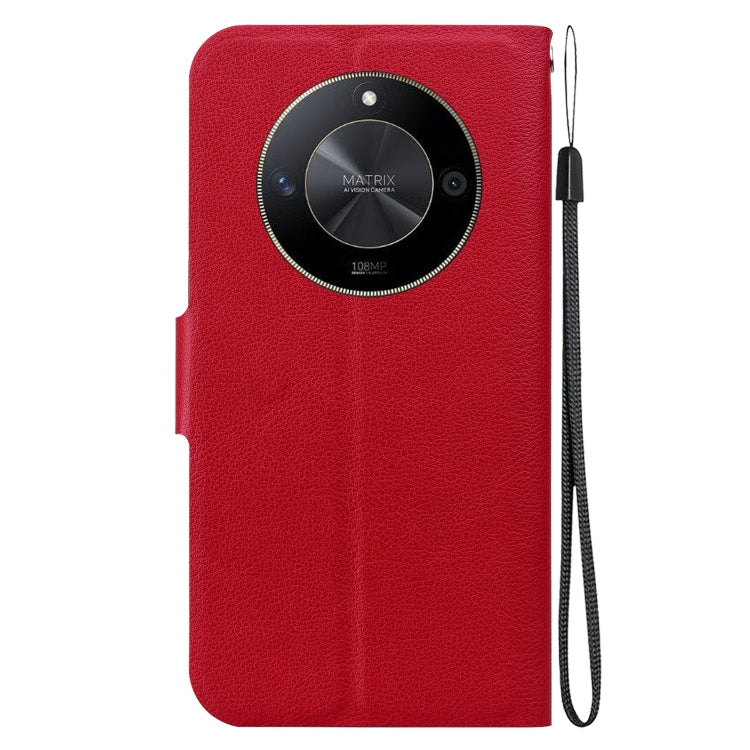For Honor X9b / Magic6 Lite Ultra-thin Voltage Magnetic Buckle Leather Phone Case