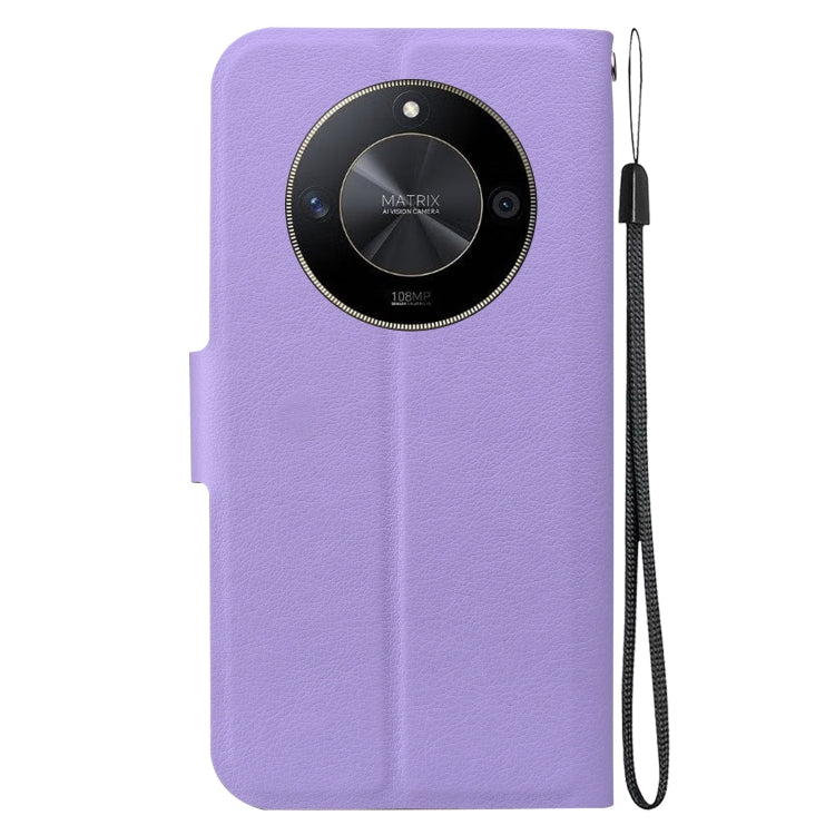 For Honor X9b / Magic6 Lite Ultra-thin Voltage Magnetic Buckle Leather Phone Case