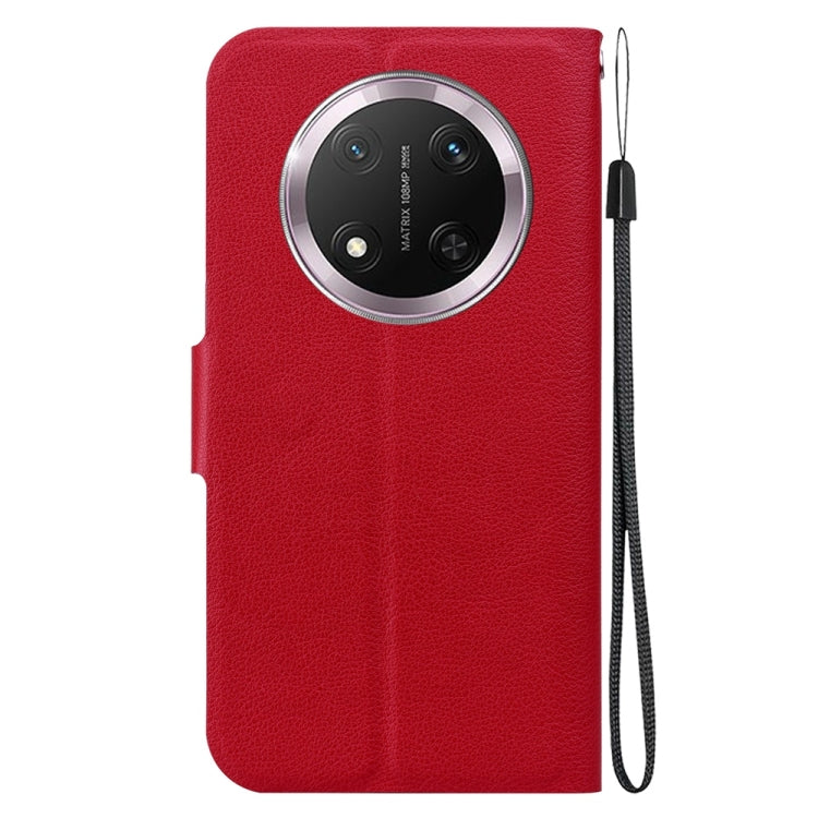 For Honor X9c Ultra-thin Voltage Magnetic Buckle Leather Phone Case