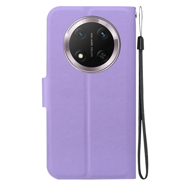 For Honor X9c Ultra-thin Voltage Magnetic Buckle Leather Phone Case