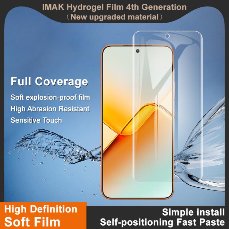 For Honor Power2 imak 4th Generation  Full Coverage Screen Hydrogel Film Protector