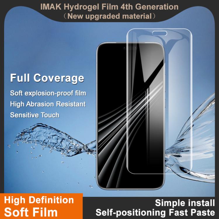 For Honor Magic8 RSR Porsche Design imak 4th Generation  Full Coverage Screen Hydrogel Film Protector