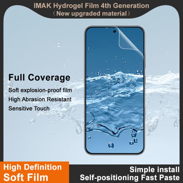 For Honor Win 5G / Win RT 5G imak 4th Generation  Full Coverage Screen Hydrogel Film Protector