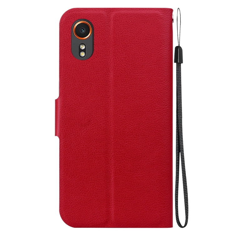 For Samsung Galaxy XCover7 Ultra-thin Voltage Magnetic Buckle Leather Phone Case