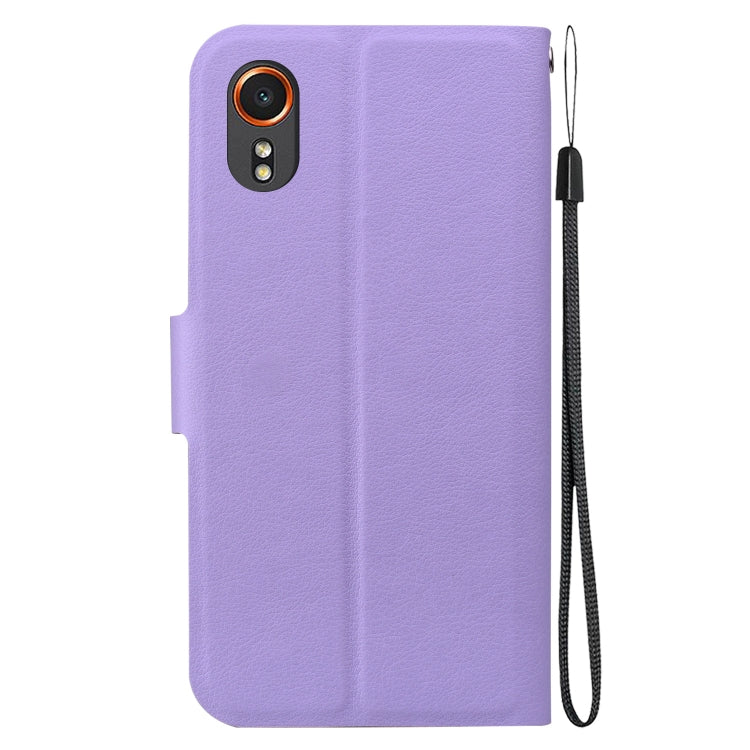 For Samsung Galaxy XCover7 Ultra-thin Voltage Magnetic Buckle Leather Phone Case