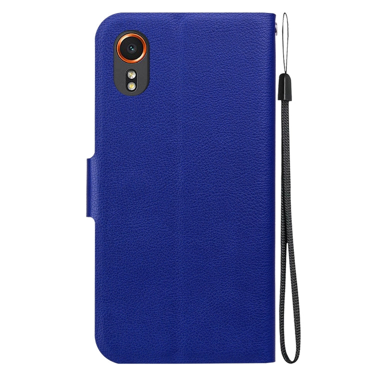 For Samsung Galaxy XCover7 Ultra-thin Voltage Magnetic Buckle Leather Phone Case