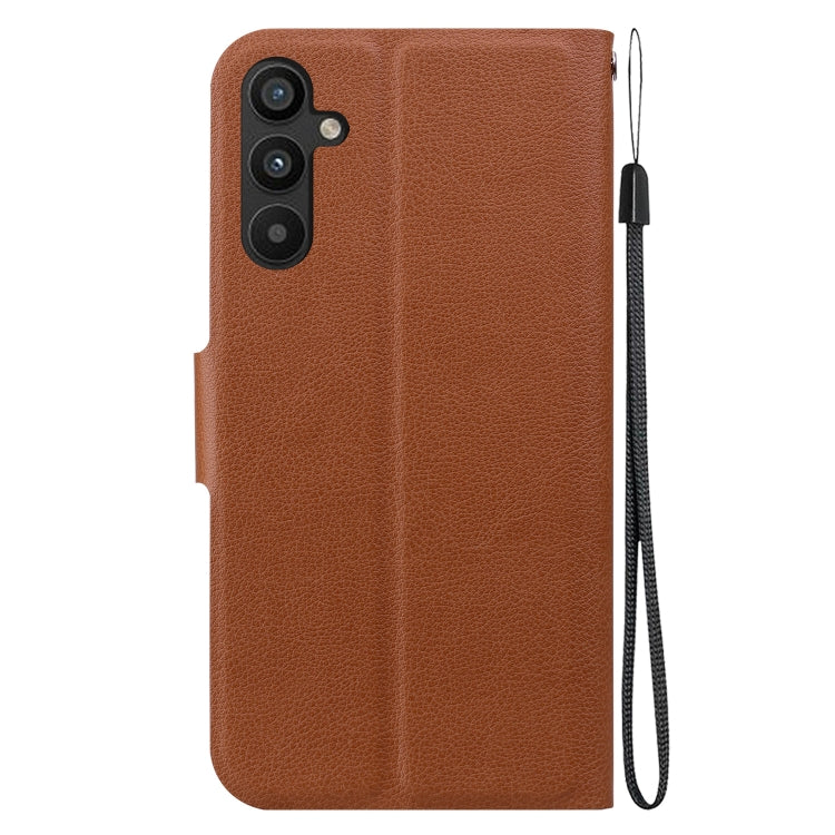 For Samsung Galaxy M34 5G / F34 5G Ultra-thin Voltage Magnetic Buckle Leather Phone Case