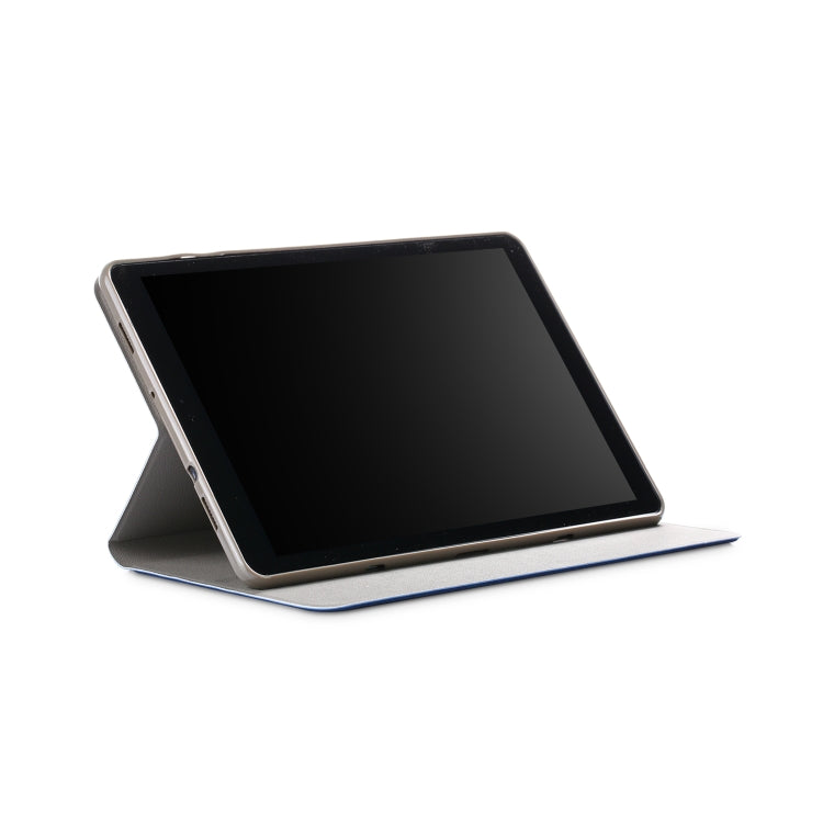 For Samsung Galaxy Tab A 10.5 T590/T595/T597 Electric Pressed Horizontal Flip Leather Case with Holder