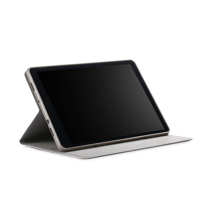 For Samsung Galaxy Tab A 10.5 T590/T595/T597 Electric Pressed Horizontal Flip Leather Case with Holder