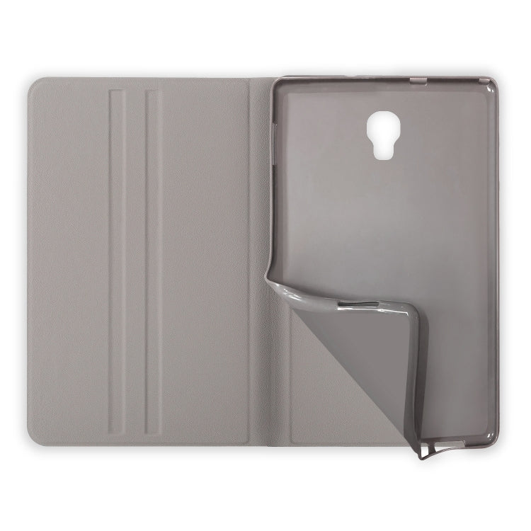 For Samsung Galaxy Tab A 10.5 T590/T595/T597 Electric Pressed Horizontal Flip Leather Case with Holder