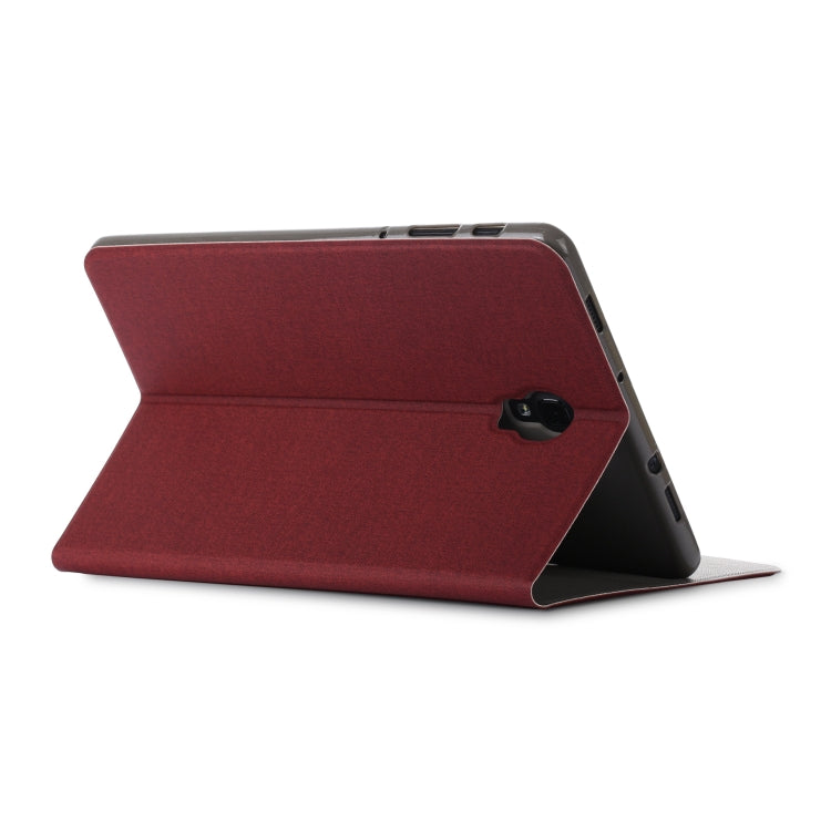 For Samsung Galaxy Tab A 10.5 T590/T595/T597 Electric Pressed Horizontal Flip Leather Case with Holder