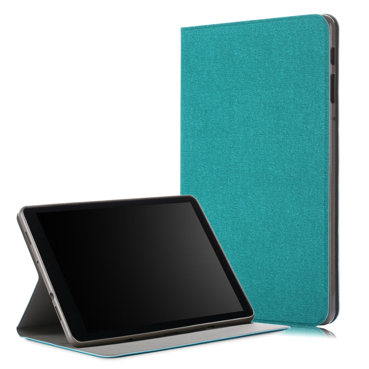 For Samsung Galaxy Tab A 10.5 T590/T595/T597 Electric Pressed Horizontal Flip Leather Case with Holder