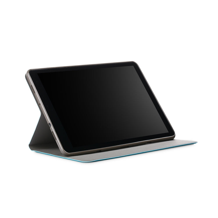 For Samsung Galaxy Tab A 10.5 T590/T595/T597 Electric Pressed Horizontal Flip Leather Case with Holder