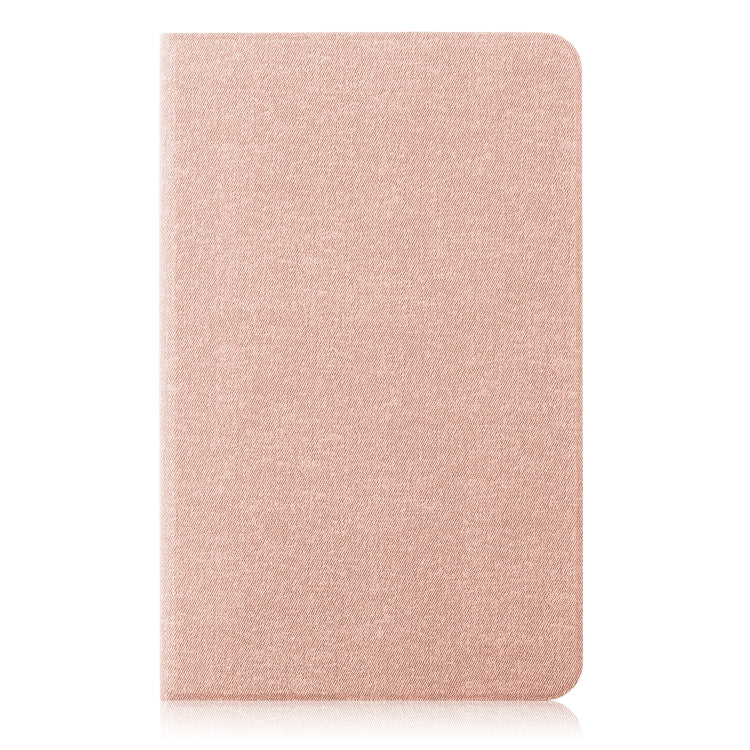 For Samsung Galaxy Tab A 10.5 T590/T595/T597 Electric Pressed Horizontal Flip Leather Case with Holder