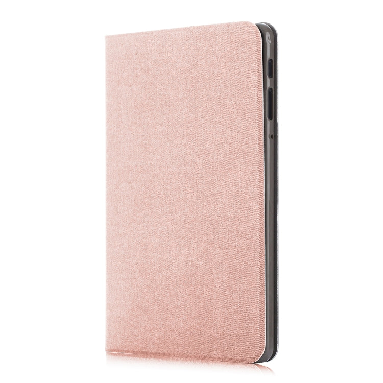 For Samsung Galaxy Tab A 10.5 T590/T595/T597 Electric Pressed Horizontal Flip Leather Case with Holder