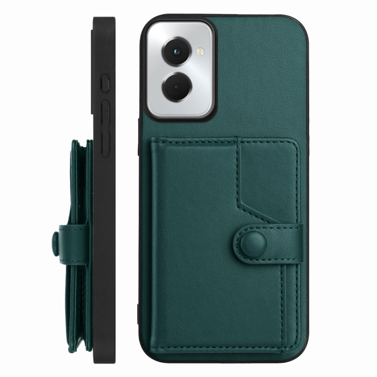 For Motorola Moto G Power 5G 2024 Button Card Bag RFID Anti-theft Phone Case