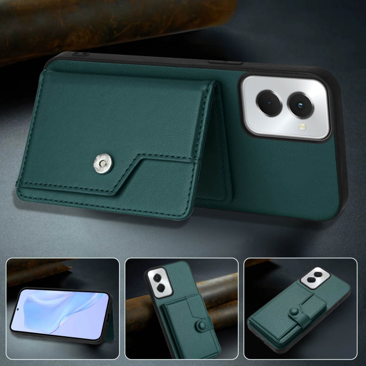 For Motorola Moto G Power 5G 2024 Button Card Bag RFID Anti-theft Phone Case