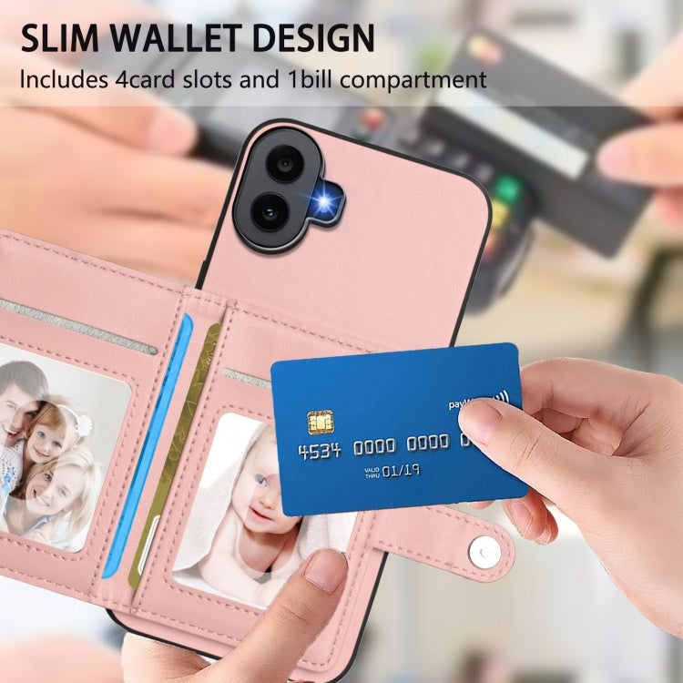 For Nothing CMF Phone 1 Button Card Bag RFID Anti-theft Phone Case