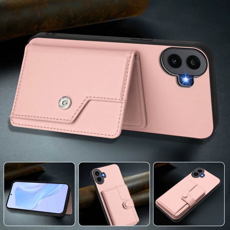 For Nothing CMF Phone 1 Button Card Bag RFID Anti-theft Phone Case
