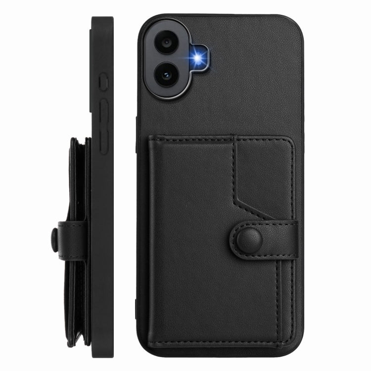 For Nothing CMF Phone 1 Button Card Bag RFID Anti-theft Phone Case