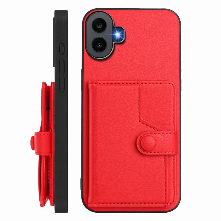 For Nothing CMF Phone 1 Button Card Bag RFID Anti-theft Phone Case