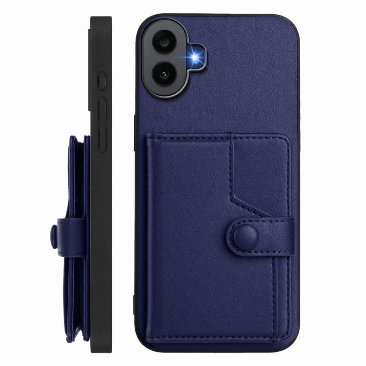 For Nothing CMF Phone 1 Button Card Bag RFID Anti-theft Phone Case